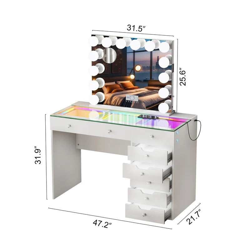 VANITII RGB Desk Set