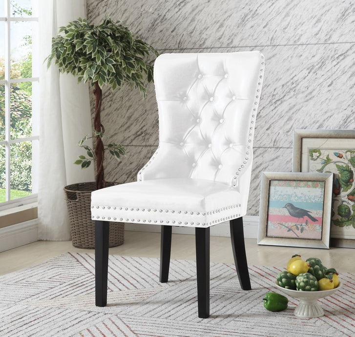 Leather Dining Chair Pair (C1150-51)