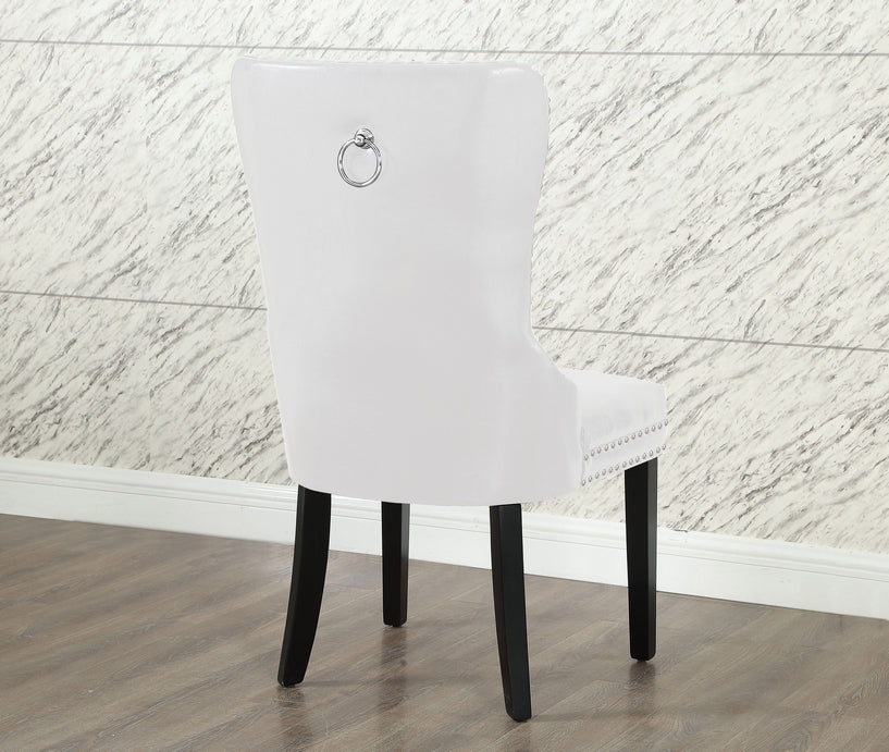 Leather Dining Chair Pair (C1150-51)