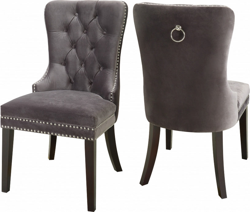 Velvet Dining Chair Pair (C1220-1223)