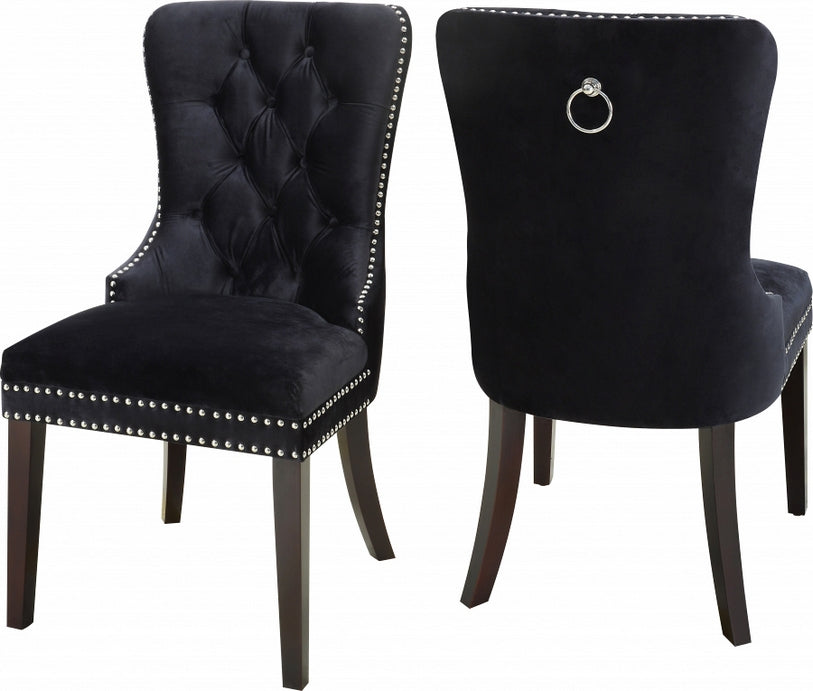 Velvet Dining Chair Pair (C1220-1223)