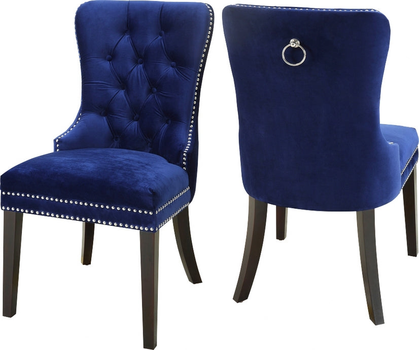 Velvet Dining Chair Pair (C1220-1223)