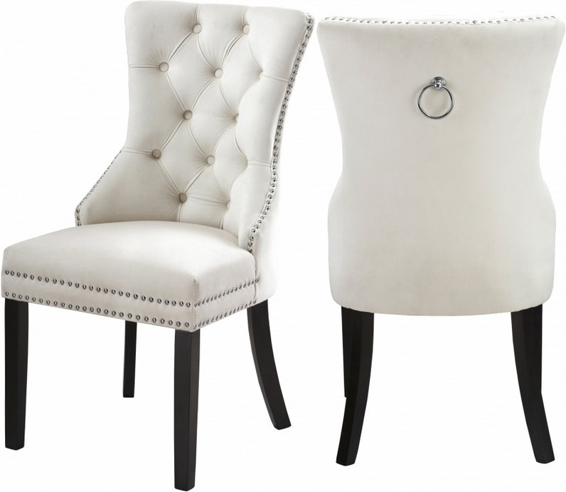 Velvet Dining Chair Pair (C1220-1223)