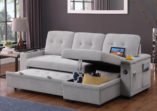 Jaxon Sectional Sofa Bed