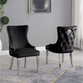 Royal Velvet Chair (2 Pcs)