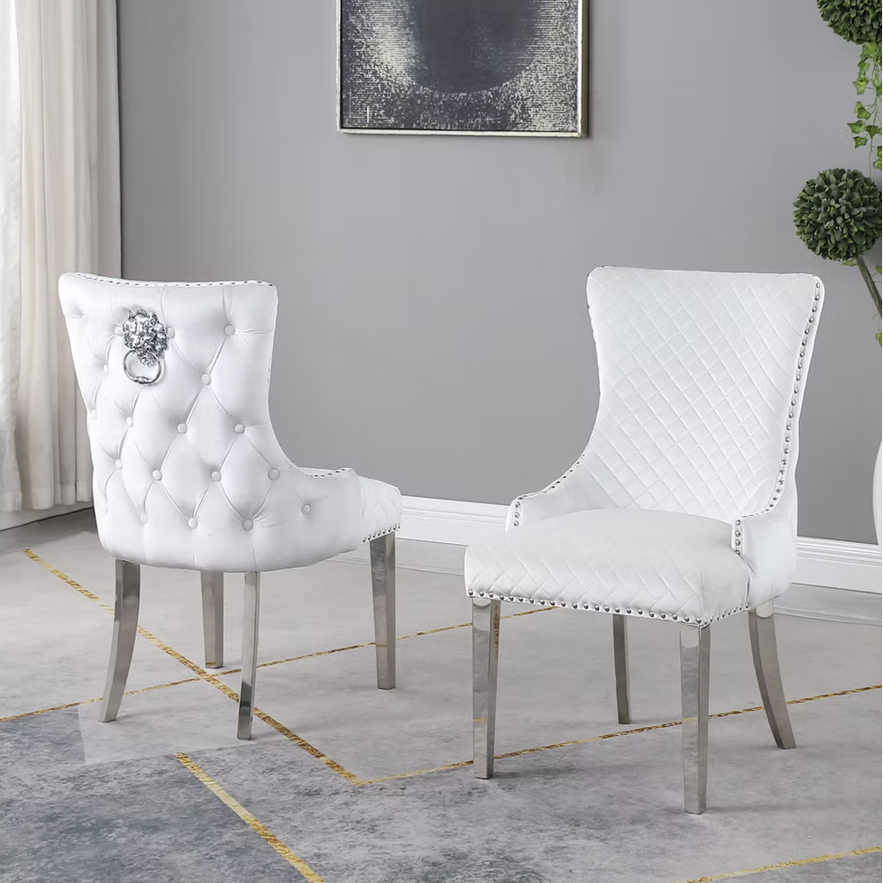 Royal Velvet Chair (2 Pcs)